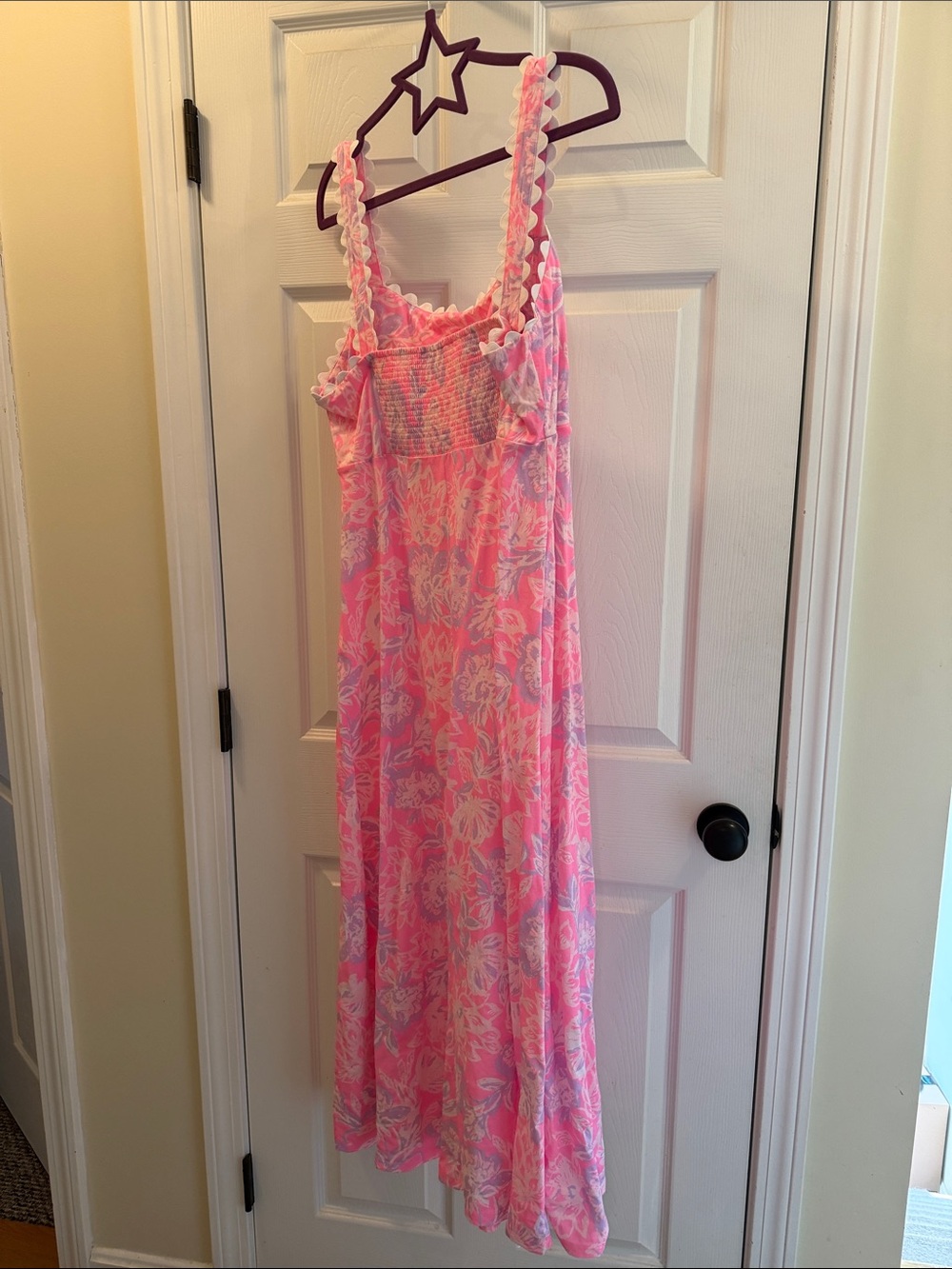 NWOT Lilly Pulitzer Pink Floral Maxi Dress - Picture 3 of 4